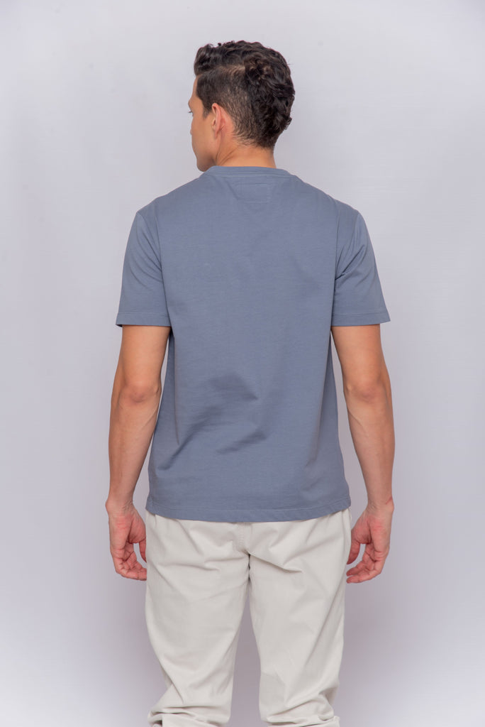 Men's UPF 50 Sun Protective T-Shirt Blue | Soteria