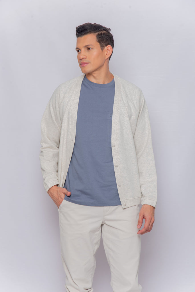 Men's UPF 50 Sun Protective T-Shirt Blue and UPF Cardigan | Soteria