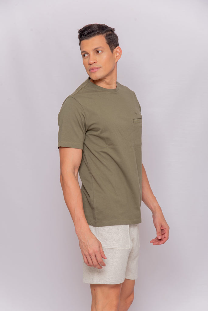 Men's UPF 50 Sun Protective T-Shirt Green | Soteria