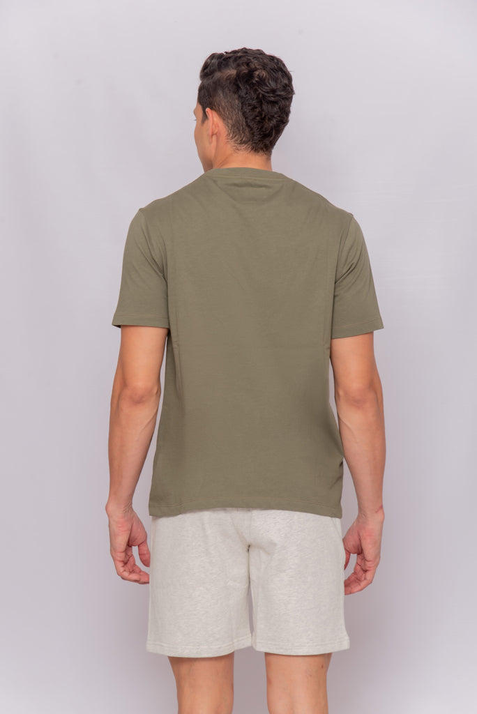 Men's UPF 50 Sun Protective T-Shirt Olive | Soteria