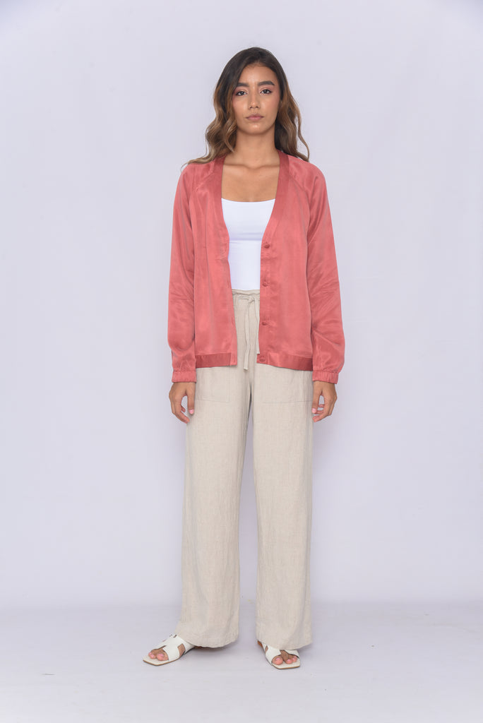 Soteria Womens UPF50+ Cardigan Coral