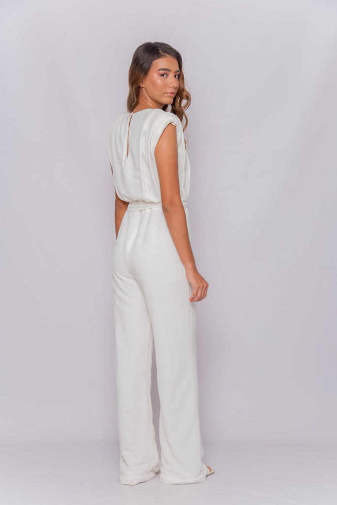 Women's UPF 50 Sun Protective Jumpsuit White | Soteria